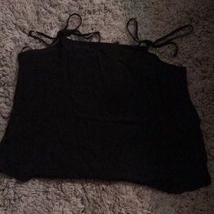 Black dress tank